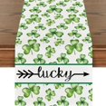 thumbnail image 1 of Kitchen aid Table Runner For St Patricks Day Decorations Irish Cover Spring Green Holiday Home Kitchen Centerpiece Decor, 1 of 2
