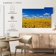 thumbnail image 5 of Elephant Stock Great Sunflower Field Wall Art - Horizontal Canvas Wall Art - Living Room Wall Decor - Nature Canvas - Blue And Green Decor - 48" x 32", 5 of 8