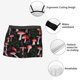 thumbnail image 3 of Fotbe Red Mushrooms Calzoncillos Tipo Boxer con Bolsa de Soporte Total para Hombre, X-Temp Fresco, Transpirable y de Secado Rápido-Medium, 3 of 5