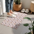 thumbnail image 4 of Pink Boho Bohemia Rainbow Shapes Dots Pattern Door Rugs,Washable Non Slip Door Mats Indoor,Decorative Door Mats,Entry Mat Indoor for Entrance,Bedroom,Kitchen,Bathroom,16"x24", 4 of 6