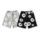 thumbnail image 3 of Summer Men Shorts Flower Print Drawstring Elastic Waist Loose Pockets Pleated Vacation Beach Sport Casual Homewear Short Pants 26s, 3 of 5