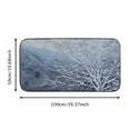 thumbnail image 5 of ONETECH Snowy Landscape Front Door Mat Outdoor Entrance Doormat Entrance Mat for Home Entrance Outside Entry 19.68*39.37 in, 5 of 6
