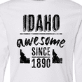 thumbnail image 4 of Inktastic Idaho Awesome Since 1890 Long Sleeve Youth T-Shirt, 4 of 5