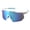 Ice Blue, variant on WORLUX Brown Gold TR90 Cycling Sport Goggles with UV400 Lenses