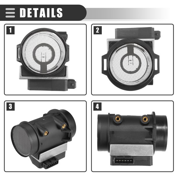 Unique Bargains Air Flow Sensor Meter MAF Sensor Airflow for