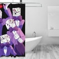 thumbnail image 6 of Devil Cuphead Shower Curtain Bathroom Decor Polyester Waterproof Bath Curtains With Hooks 60x72 Inches, 6 of 8