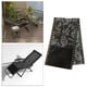 thumbnail image 4 of Tela de repuesto estándar de 17 pulgadas para sillas reclinables Gravity Chair Patio estampado de flores negras, 4 of 9