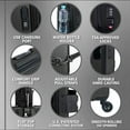 thumbnail image 4 of TACH V3 Connectable Hard Shell Carry On Spinner Suitcase Luggage Bag, Black, 4 of 6