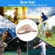 thumbnail image 5 of Sombrero de copa vacío con protección solar para deportes para correr al aire libre, sombrero con visera de secado rápido transpirable para mujer, 5 of 5