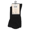 thumbnail image 4 of Legmogue Women's Pindot Soft-Fit Thick Cuff Cotton Rich Crew Sock - Womens - Female, One Size, Black, 4 of 5