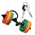 thumbnail image 2 of SDFGTstore Fitness Themed Detachable Keychain Rubber Design Bag Hanging Decoration Charm Gym Enthusiast Gift, 2 of 21