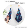Autua Dolphins Starfish Reusable Hand Towels UltraFine Fiber Kitchen