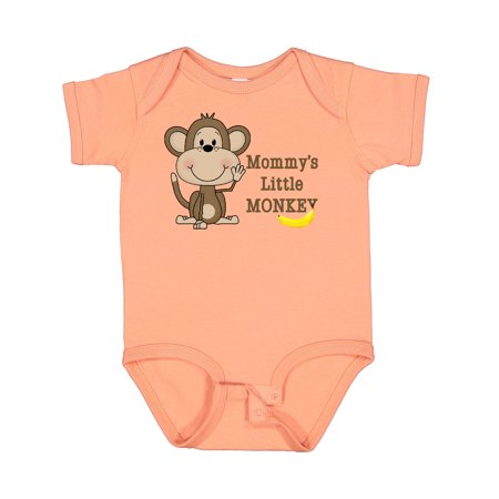 

Inktastic Mommy s Little Monkey Gift Baby Boy or Baby Girl Bodysuit