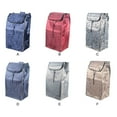 thumbnail image 4 of Becaristey Shopping Cart Durable And Spacious Replacement Bag Convenient Shopping Bag gray, 4 of 6