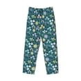 thumbnail image 4 of Xecao Floral Men's Straight Lounge Pajama Pants: The Ultimate in Comfortable Sleepwear, 4 of 9