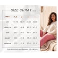 thumbnail image 6 of Cueply Women's Plus Size Cotton Woven Plaid Wide Leg Pants with Pockets Elastic Waist Casual Lounge Pants, 6 of 8