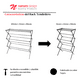 thumbnail image 3 of Rack Tendedero Extendible Y Abatible Lyon Namaro Design, 3 of 6