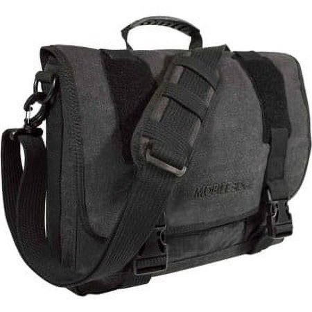 UPC: 0871981001894 | Mobile Edge MECME5 Eco-Friendly Cotton Canvas 15.6  to 17.3  Messenger Bag  Ash