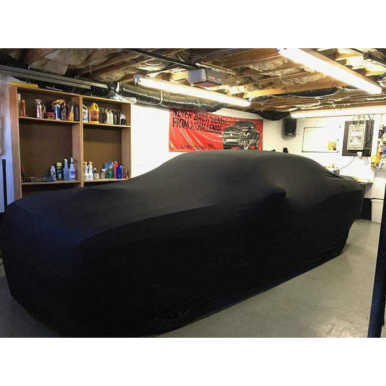 Indoor Car Cover for Audi A8 L 2011-2019 - Black Satin - Ultra Soft Indoor Material - Guaranteed Perfect Fit - Keep Vehicle Looking Brand New Between