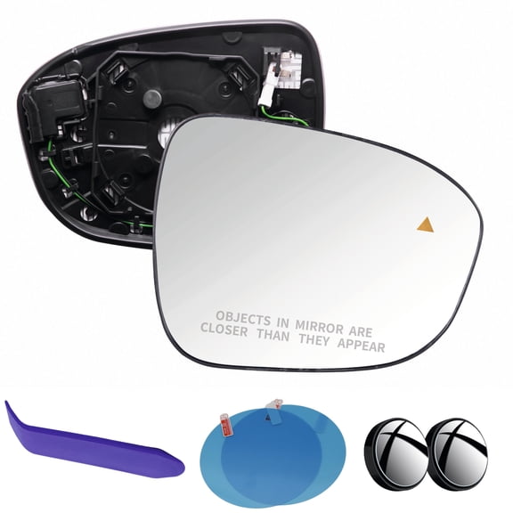 Passenger Side Mirror Glass Compatible with Mitsubishi Outlander 2022-2026