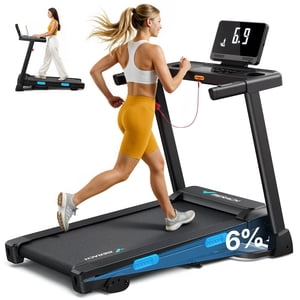 Merach 2.5HP Folding Treadmill with Incline