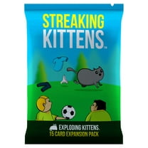 Exploding Kittens Child Streaking Kittens Card Games, Cardstock, 0 09 lb