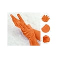 thumbnail image 2 of INSPIRAR CHIC Guantes Largos para Mujeres Guantes de Ópera Elegantes de los Años 1920 para Fiesta de Noche, Mitones de Dedos Completos, Naranja Brillante, Talla Única, 2 of 5