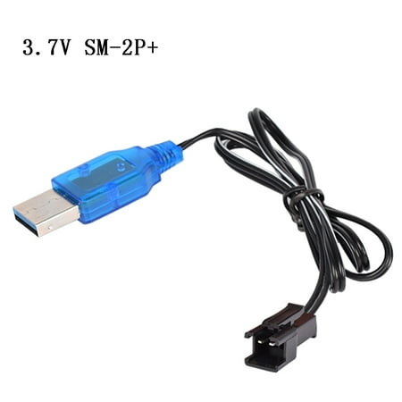 

BOOMTB USB 3.7V 400mA NiMh/NiCd battery USB charger packs SM 2P forward plug electric toy charger