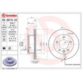 thumbnail image 2 of Convient 2003-2003 Dodge Sprinter 2500 Brembo Rotor de Frein 09961824C02 Ventilé; Design en une Pièce; Motif de Boulon de Roue 5 x 130 Millimètres; Diamètre Intérieur de Chapeau de 156.3 Millimètres; Diamètre de Moyeu de 85 Millimètres, 2 of 2