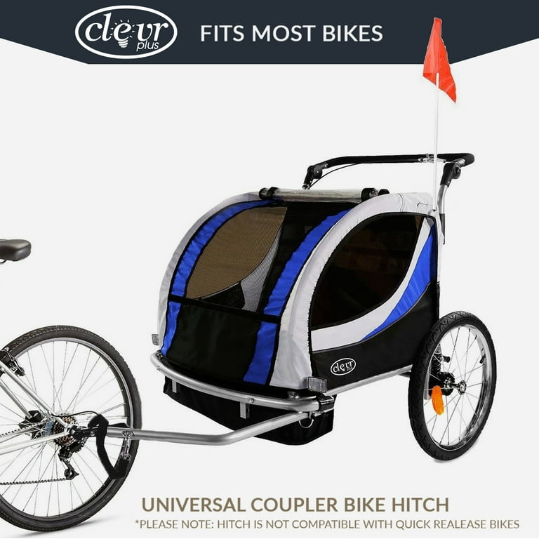 Walmart bike cheap stroller