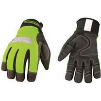 Safety Lime Waterproof Winter Gloves X-Large