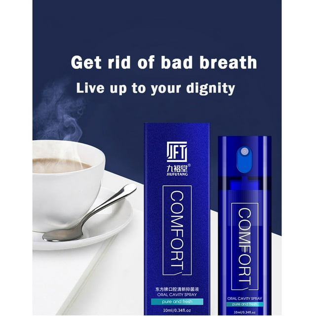 Ambientador Aliento Spray Oral Xihbxyly Mal Olor Halitosis Boca Limpia 10Ml