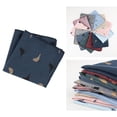 thumbnail image 3 of Pañuelos de hombre Colcomx 2 Uds Pañuelos Cuadrados estampados para negocios, 3 of 7