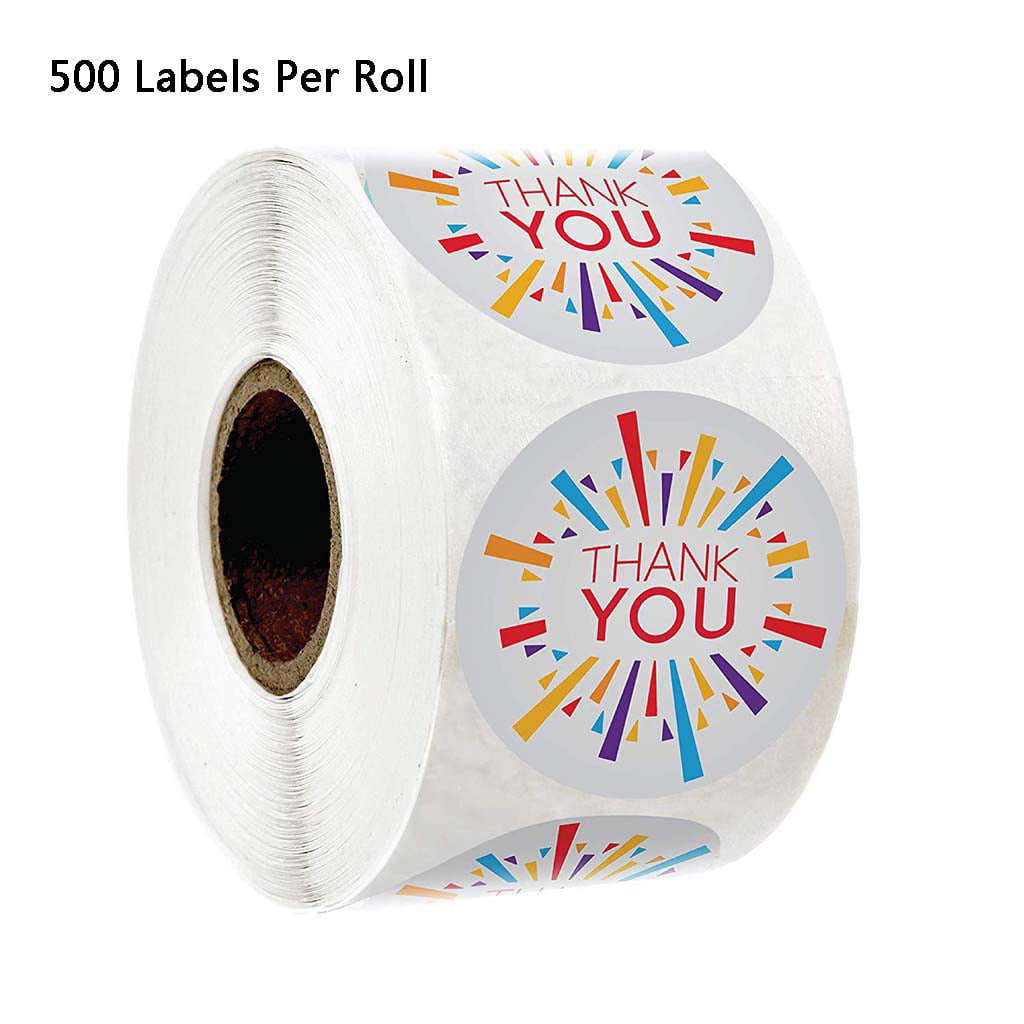 500pcs Thank You Stickers Seal Labels Decoration Sticker Stationery Sticker!