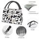 thumbnail image 4 of Fotbe Cow Bolsa Térmica Portátil con Estampado, Bolsa de Entrega de Alimentos Aislada, Bolsa Reutilizable de Gran Capacidad para Comidas y Supermercado, 4 of 6