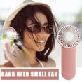 thumbnail image 3 of Fnochy Clearance Portable Handheld Fan, Lightweight Hanging Fan with Lanyard, High Airflow Cooling for Indoor Outdoor Use, Battery Powered Personal Fan for Office Travel Camping, 3 of 6