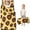 Yellow and Brown-1, variant on Animal Print Pattern Toddler Nap Mats for Kids Preschool,Sleeping Mat Bag or Kids,Toddler Sleeping Bag,Toddler Nap Mat or Daycare