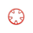 thumbnail image 2 of Vélo de Route Vitesse Fixe Ronde Plus Grand le Nombre Résistant à l'Usure Lien Épaissir Chaîne Pignon Pièces de Réparation Manivelle Accessoires Rouge 50T, 2 of 7