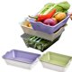 thumbnail image 1 of ¡Precios de Clearance!, Cesta de drenaje para lavabo de verduras, cesta para lavar frutas, cesta para verduras, rejilla antifugas de agua, colador para lavabo Akmoler, 1 of 9