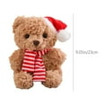 thumbnail image 3 of Usloyux Kids Toys Under $5 Christmas Bears Toys,9 Inch Plush Bears ,Winter Bear Toys Soft Cute Xmas Dolls Decorations,Gifts for Boys and Girls Christmas,Birthday,Holiday Party, 3 of 6