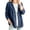 Navy, variant on Women's Blouse Boho Fashion Blouses Button Front Basic Button Shirt Loose Fit Blouse Tunic Shirt Spread Collar Lightweight Tunic Button Down Casual Blouses Casual Top Blue L