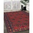 thumbnail image 2 of Ahgly Company Indoor Rectangle Traditional Red Persian Area Rugs, 2' x 5', 2 of 6