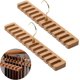 thumbnail image 1 of 2 perchas para cinturón para armario, organizador de cinturones de madera 2 en 1 para montaje en pared, organizador de perchero para cinturón con gancho giratorio de 360 ​​grados, organizado, 1 of 5