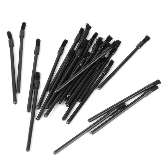 Pincel desechable para barra de labios Colco 25 paquet Pincel labial en ángulo Negro