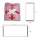 thumbnail image 3 of Juego de toallas de baño Coral Velvet. Toallas de poliéster altamente absorbentes. Toallas suaves y afelpadas de secado rápido para uso en spa y gimnasio (morado)., 3 of 9