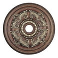 thumbnail image 3 of 8210-65-Livex Lighting-Versailles - Ceiling Medallion in Style - 30.5 Inches wide by 1.5 Inches high-Vintage Gold Leaf Finish, 3 of 7