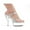 Clear, variant on Ellie Shoes E-609-Stream 6" Pointed Heel Womens Stiletto With Removable Ankle Strap. 7 / Clear