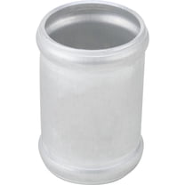 Straight Aluminum Radiator Hose Connector, 2.00" O.D., 3" Length