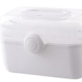 thumbnail image 3 of GUOOL Portable First Aid Storage Box Container Bin with Detachable Case and Tray and White M, 3 of 3