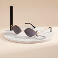 thumbnail image 3 of Wiywef Stylish Fish Shape Sunglasses For Women Hawaiian Party Beach Sunglasses Uv Protected Fashion Shades Party Eyewear, 3 of 7